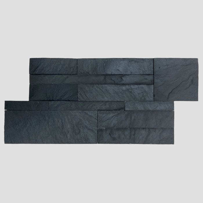 Black Modular Slate Split Face Tiles