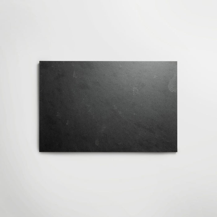 Brazilian Black Slate Hearth Tiles (900mm x 600mm 20mm)