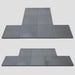Black Sectional Hearth Tiles 
