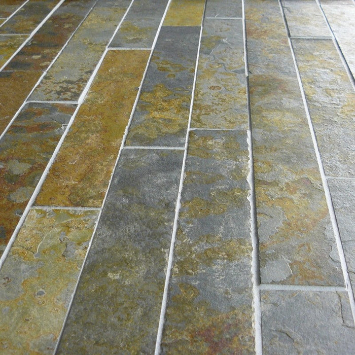 Brazilian Rustic Multicolour Cladding Slate Strips