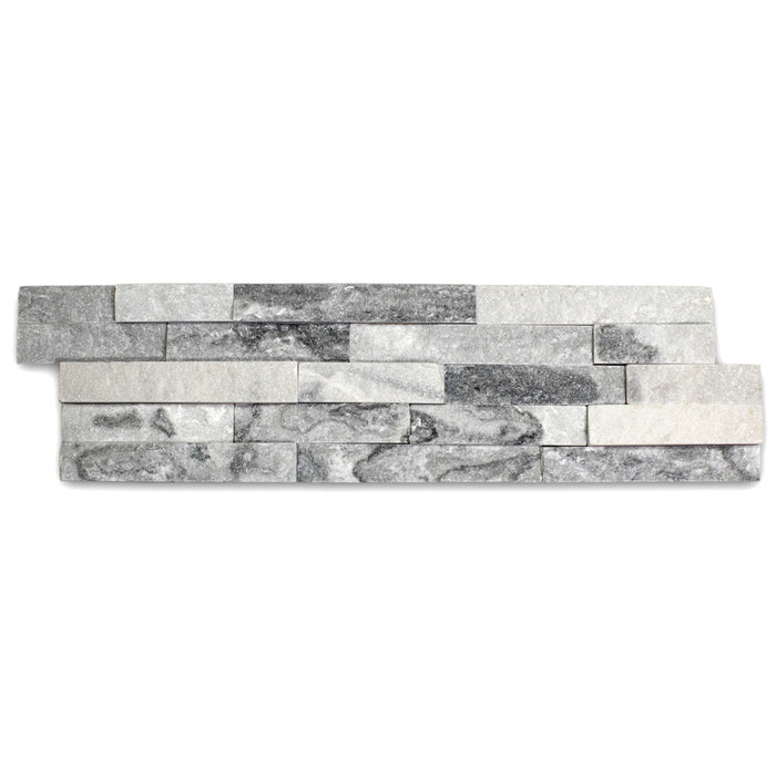 Silver Grey Quartz Split Face Tiles