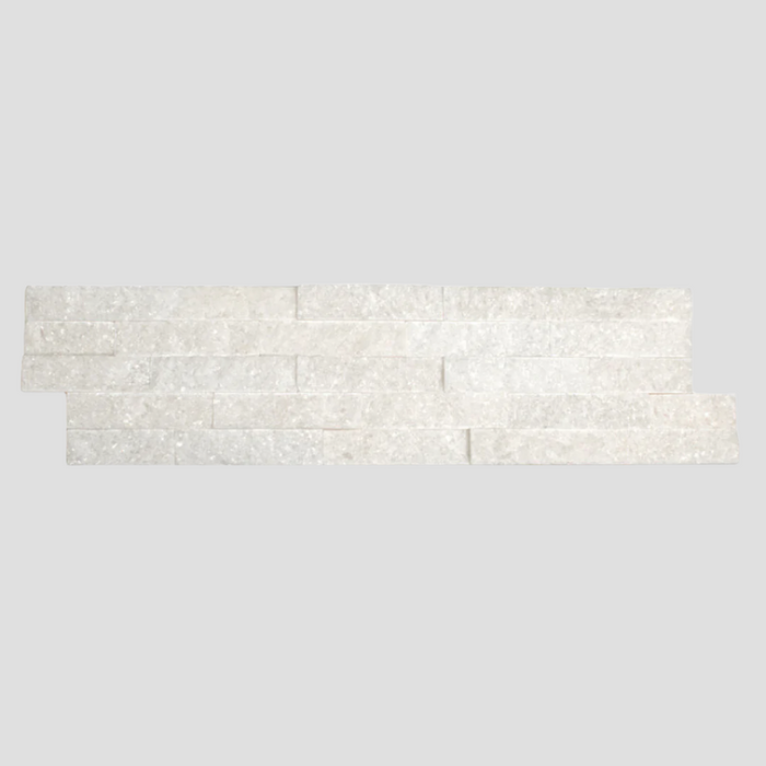 White Marble Split Face Tiles