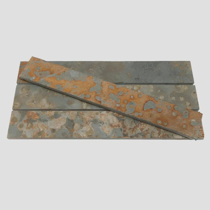 Brazilian Rustic Multicolour Cladding Slate Strips